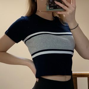 Brandy cropped t-shirt